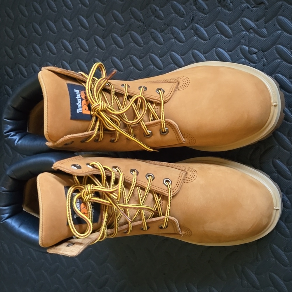 Timberland PRO Men's Wheat and Black Safety Boots Steel Toe - Picture 3 of 7